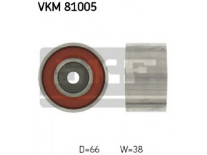 SKF VKM 81005 kreipiantysis skriemulys, paskirstymo diržas 
 Diržinė pavara -> Paskirstymo diržas/komplektas -> Laisvasis/kreipiamasis skriemulys
13503-50010, 13503-50011, 13503-50011