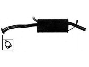 IMASAF MI.40.07 galinis duslintuvas 
 Išmetimo sistema -> Duslintuvas
MB577313, MB810334