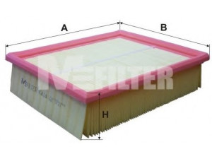 MFILTER K 414 oro filtras 
 Techninės priežiūros dalys -> Techninės priežiūros intervalai
834 322, 835 616, 90 502 200, 90512449