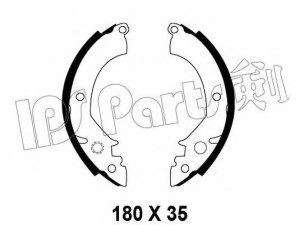 IPS Parts IBL-4508 stabdžių trinkelė 
 Stabdžių sistema -> Būgninis stabdys -> Stabdžių įdėklas/ trinkelė
MB08220, MB08221, MB08222, MB150655