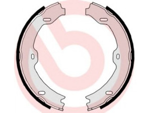 BREMBO S 50 519 stabdžių trinkelių komplektas, stovėjimo stabdis 
 Stabdžių sistema -> Rankinis stabdys
2214200520, 2304200312, 2304200320
