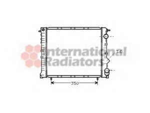 VAN WEZEL 43002054 radiatorius, variklio aušinimas 
 Aušinimo sistema -> Radiatorius/alyvos aušintuvas -> Radiatorius/dalys
7700784036, 7700811808