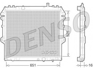 DENSO DRM50069 radiatorius, variklio aušinimas
164000L140