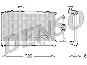 DENSO DRM44026 radiatorius, variklio aušinimas
L33215200E