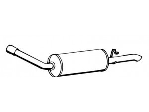 WALKER 13079 galinis duslintuvas 
 Išmetimo sistema -> Duslintuvas
6162089, 6188011