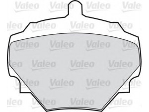 VALEO 598497 stabdžių trinkelių rinkinys, diskinis stabdys 
 Techninės priežiūros dalys -> Papildomas remontas
RTC3164, RTC4519, RTC6591, RTC3164