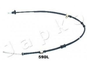 JAPKO 131590L trosas, stovėjimo stabdys 
 Stabdžių sistema -> Valdymo svirtys/trosai
MB520341, MB520641