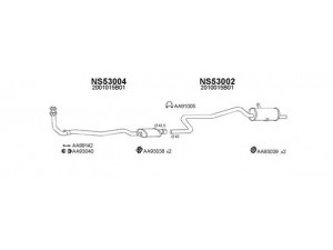 VENEPORTE 530007 išmetimo sistema