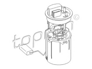 TOPRAN 110 877 kuro siurblys 
 Degalų tiekimo sistema -> Kuro siurblys/dalys -> Kuro siurblys
1J0 919 050, 1J0 919 050B, 1J0 919 050