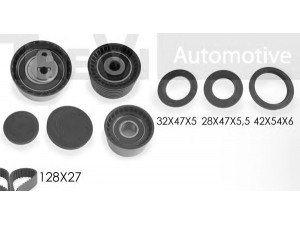 TREVI AUTOMOTIVE KD1244S1 paskirstymo diržo komplektas 
 Techninės priežiūros dalys -> Papildomas remontas