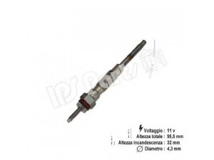 IPS Parts IDG-212 izoliatorius, kaitinimo žvakė 
 Kibirkšties / kaitinamasis uždegimas -> Kaitinimo kaištis