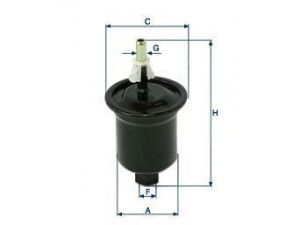 UNIFLUX FILTERS XB349 kuro filtras 
 Techninės priežiūros dalys -> Papildomas remontas
MR266494