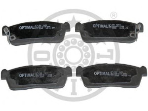 OPTIMAL 12413 stabdžių trinkelių rinkinys, diskinis stabdys 
 Techninės priežiūros dalys -> Papildomas remontas
04465-B1110-000, 04465-B2050-000
