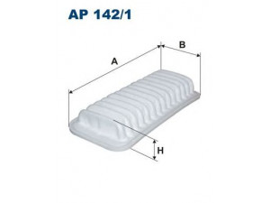 FILTRON AP142/1 oro filtras 
 Techninės priežiūros dalys -> Techninės priežiūros intervalai
1444PW, 1444RH, 1444XA, 1780123030000