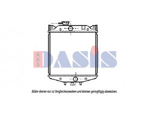 AKS DASIS 360010N radiatorius, variklio aušinimas 
 Aušinimo sistema -> Radiatorius/alyvos aušintuvas -> Radiatorius/dalys
1640087712, 1640087724