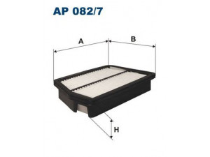 FILTRON AP082/7 oro filtras 
 Techninės priežiūros dalys -> Techninės priežiūros intervalai
96263897, 96263897