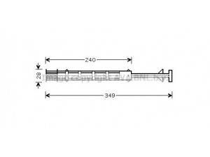 AVA QUALITY COOLING MSD358 džiovintuvas, oro kondicionierius 
 Oro kondicionavimas -> Džiovintuvas
6398350547, 3C0898191, 3C0898191A
