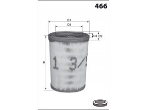 MECAFILTER FA3461 oro filtras
1G7197, 334049, 45286, 110213, 529028