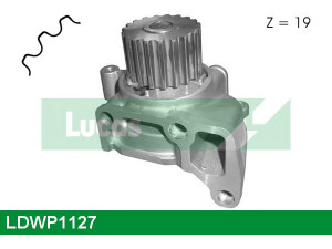 LUCAS ENGINE DRIVE LDWP1127 vandens siurblys 
 Aušinimo sistema -> Vandens siurblys/tarpiklis -> Vandens siurblys
RF2A15100A, RF2A15100B, RF2A15100C