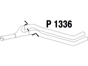 FENNO P1336 vidurinis duslintuvas 
 Išmetimo sistema -> Duslintuvas
4F0253409K
