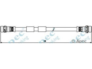 APEC braking HOS3867 stabdžių žarnelė 
 Stabdžių sistema -> Stabdžių žarnelės
1514244, 1525684, 1540178, 1554797