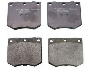 DENCKERMANN B110204 stabdžių trinkelių rinkinys, diskinis stabdys 
 Techninės priežiūros dalys -> Papildomas remontas
1540859, 1554550, 1554552, 1565491