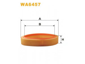 WIX FILTERS WA6457 oro filtras 
 Techninės priežiūros dalys -> Techninės priežiūros intervalai
313, IIM12, 1444K2, 17220PD5600