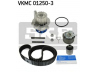 SKF VKMC 01250-3 vandens siurblio ir paskirstymo diržo komplektas 
 Diržinė pavara -> Paskirstymo diržas/komplektas -> Paskirstymo diržas/komplektas
038 109 119 L, 038 109 119 N, 038 109 119 P