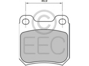 EEC BRP0619 stabdžių trinkelių rinkinys, diskinis stabdys 
 Techninės priežiūros dalys -> Papildomas remontas
1605687, 1605924, 90273260, 90485138