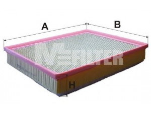 MFILTER K 496 oro filtras 
 Techninės priežiūros dalys -> Techninės priežiūros intervalai
5 001 847 123