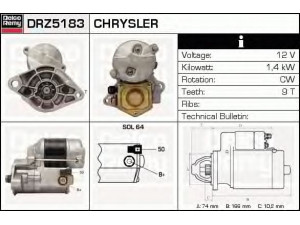 DELCO REMY DRZ5183 starteris 
 Elektros įranga -> Starterio sistema -> Starteris
4609703