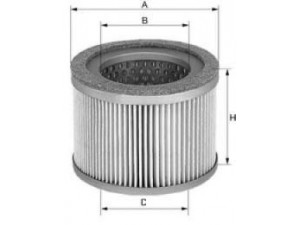 UNIFLUX FILTERS XA1715 oro filtras