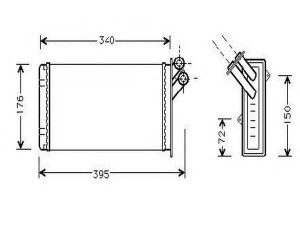 ORDONEZ 2061911 šilumokaitis, salono šildymas 
 Šildymas / vėdinimas -> Šilumokaitis
00006448A7, 6448A7, 95669446, 9566944680