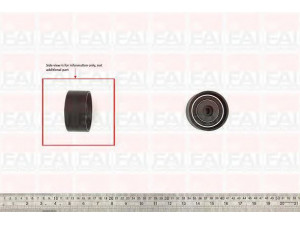 FAI AutoParts T9519 kreipiantysis skriemulys, paskirstymo diržas 
 Diržinė pavara -> Paskirstymo diržas/komplektas -> Laisvasis/kreipiamasis skriemulys
059109244, 059109244A, 059109244B