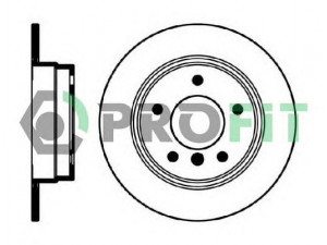 PROFIT 5010-0249 stabdžių diskas 
 Dviratė transporto priemonės -> Stabdžių sistema -> Stabdžių diskai / priedai
34211158936, 34211162289, 34211165457