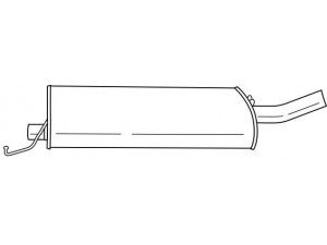 AKS DASIS SG35451 vidurinis duslintuvas