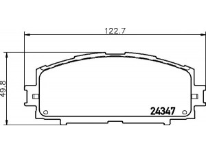 HELLA PAGID 8DB 355 012-361 stabdžių trinkelių rinkinys, diskinis stabdys 
 Techninės priežiūros dalys -> Papildomas remontas
0446552200, 0446552260, 446552260