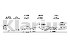 KLARIUS 940328E išmetimo sistema 
 Išmetimo sistema -> Išmetimo sistema, visa