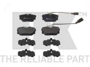 NK 224753 stabdžių trinkelių rinkinys, diskinis stabdys 
 Techninės priežiūros dalys -> Papildomas remontas
1133448, 1205697, 7D0698451B, 7D0698451F