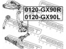 FEBEST 0120-GX90R atramos/vairo trauklė
43330-29415