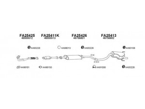 VENEPORTE 250146 išmetimo sistema 
 Išmetimo sistema -> Išmetimo sistema, visa