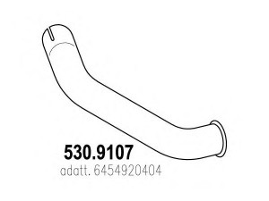 ASSO 530.9107 išleidimo kolektorius
6454920404