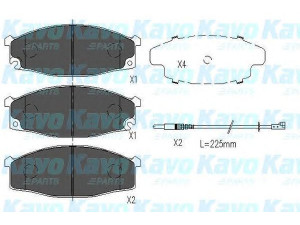 KAVO PARTS KBP-6551 stabdžių trinkelių rinkinys, diskinis stabdys 
 Techninės priežiūros dalys -> Papildomas remontas
4106021T90, 4106025T90, 410603T090