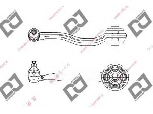 DJ PARTS DA1119 vikšro valdymo svirtis 
 Ašies montavimas/vairavimo mechanizmas/ratai -> Valdymo svirtis/pasukamosios svirties sujungimas -> Vairo trauklės (valdymo svirtis, išilginis balansyras, diago
2033300211, 2033301711