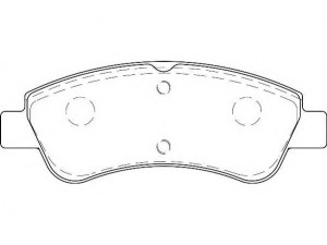 WAGNER WBP23954A stabdžių trinkelių rinkinys, diskinis stabdys 
 Techninės priežiūros dalys -> Papildomas remontas
16 104 896 80, 1610489680, 1611293980