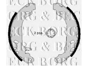 BORG & BECK BBS6227 stabdžių trinkelių komplektas 
 Techninės priežiūros dalys -> Papildomas remontas
4241G3, 4241L4, 95659470, 4241G3