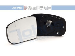 JOHNS 50 25 37-81 veidrodėlio stiklas, išorinis veidrodėlis 
 Kėbulas -> Keleivių kabina -> Veidrodėlis
220 810 0321
