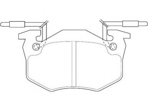 WAGNER WBP20635A stabdžių trinkelių rinkinys, diskinis stabdys 
 Techninės priežiūros dalys -> Papildomas remontas
95589273, 95624484