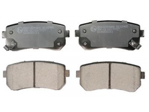 DENCKERMANN B110965 stabdžių trinkelių rinkinys, diskinis stabdys 
 Techninės priežiūros dalys -> Papildomas remontas
583021GA00