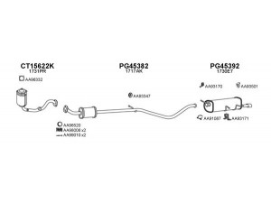 VENEPORTE 450657 išmetimo sistema 
 Išmetimo sistema -> Išmetimo sistema, visa